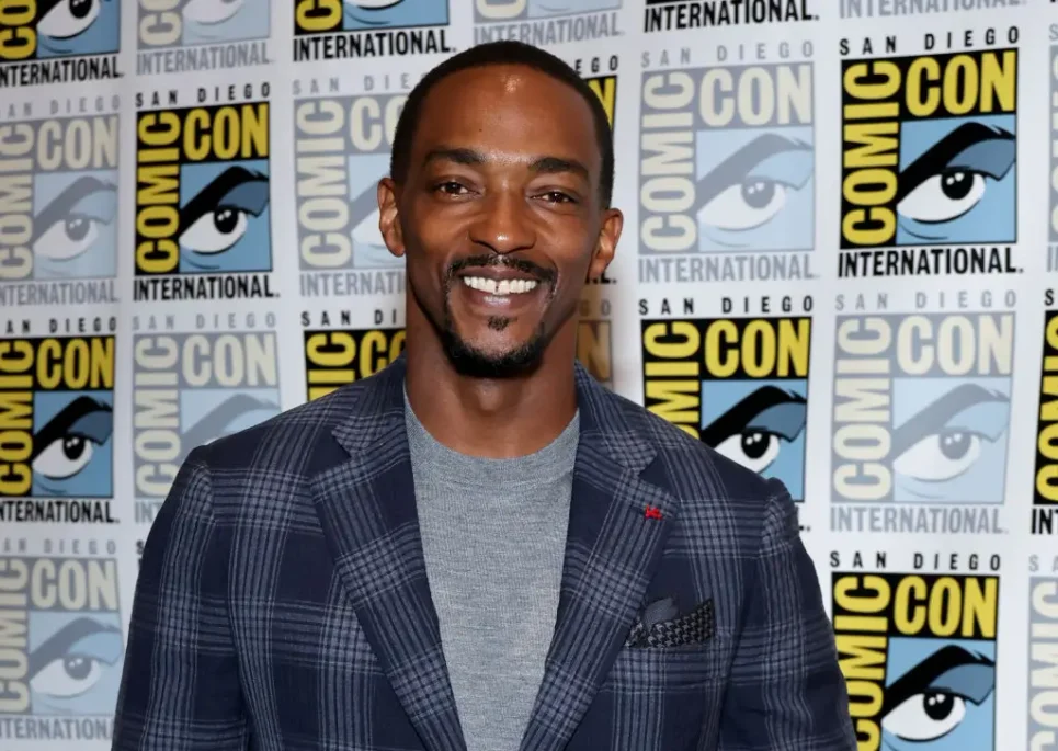 SAN DIEGO, CALIFORNIA - JULY 27: Anthony Mackie attends the Marvel Studios Press Line during 2024 Comic-Con International at Hilton Bayfront on July 27, 2024 in San Diego, California. (Photo by Amy Sussman/WireImage)
