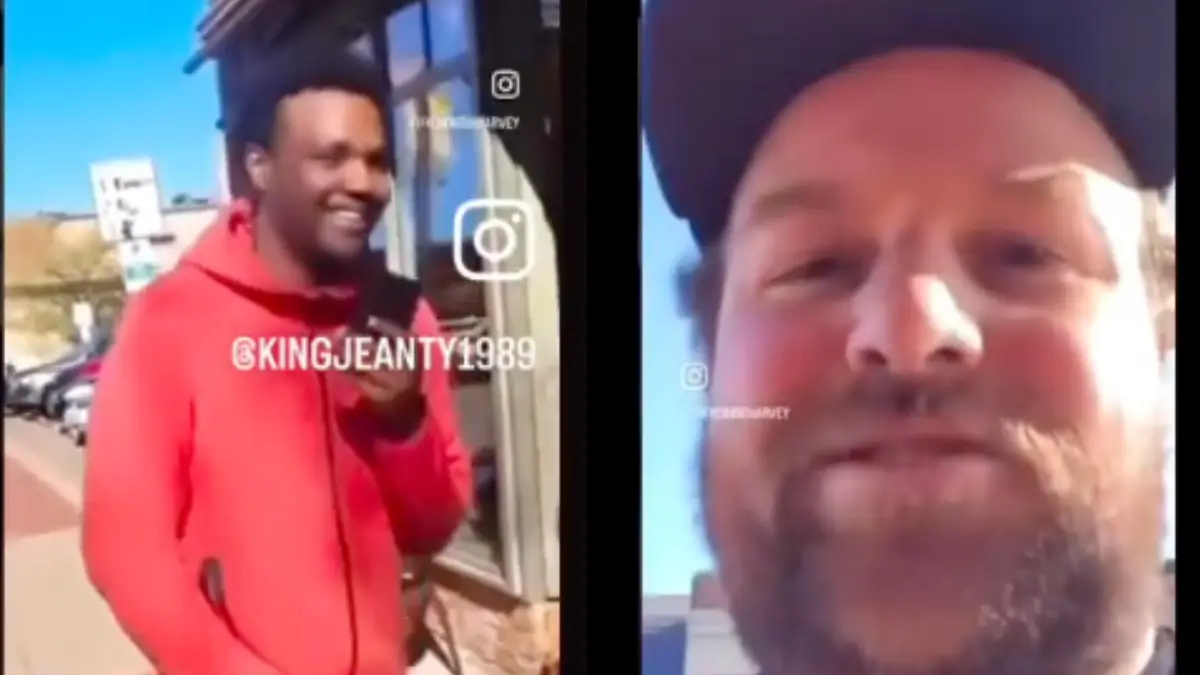 ‘What You Gonna Do?’: Two Black Men Laugh Off Racist White Man’s Desperate Attempts to Land an Insult, Get Last Laugh When Video Goes Viral