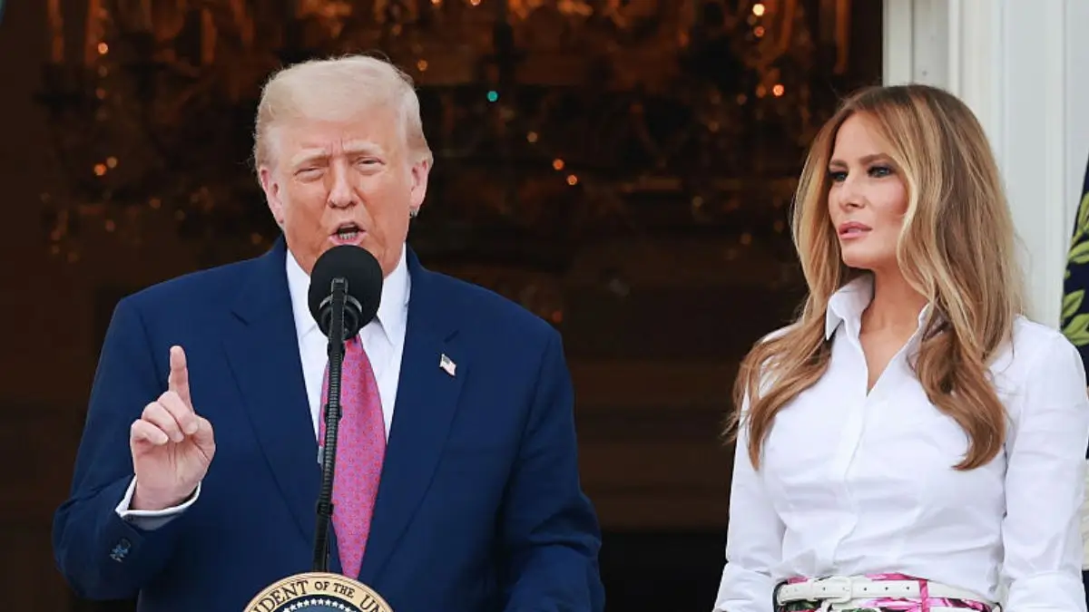 ‘Hahhhahaha’: Trump Pulls Back the Curtain on Life at Home with Melania, Then Drops a Cutting Line That Gets the Room Laughing at Her Expense