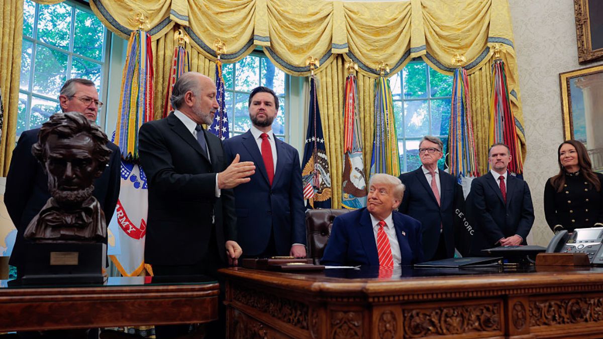 President Trump Signs Executive Order At The White House