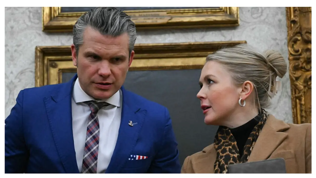 Trump Throws His Cabinet Into Chaos, Makes Wild Threat as Leavitt Tries to Fight Back — Then Hegseth’s On-Camera Meltdown Sends It Off the Rails