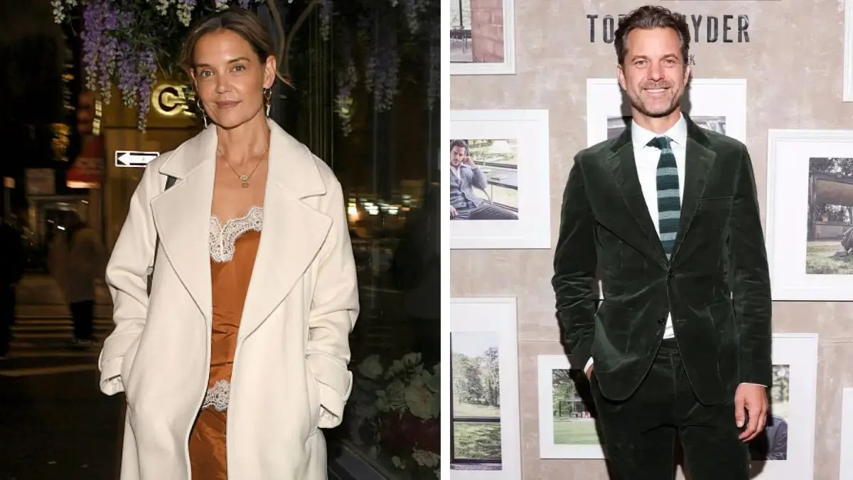 ‘That Look’: Katie Holmes’ Steamy Reunion with ‘Dawson’s Creek’ Co-Star Joshua Jackson Has Fans Zooming In on One Detail That Says More Than It Should