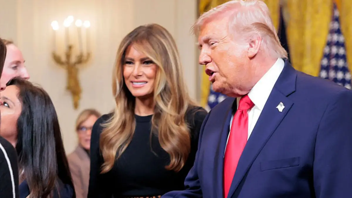 ‘She Should Have Slapped Him’: Trump Veers Off Mid Rant as His Eyes Lose Focus Then Introduces First Lady Melania Like She’s a Stranger
