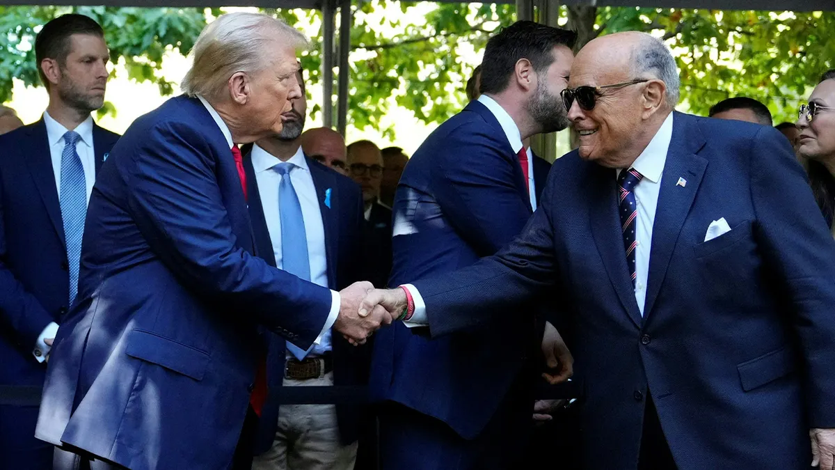 Trump Blames Democrats for 81-Year-Old Rudy's Giuliani Collapsing Lungs, But the Internet Isn't Having Any of It