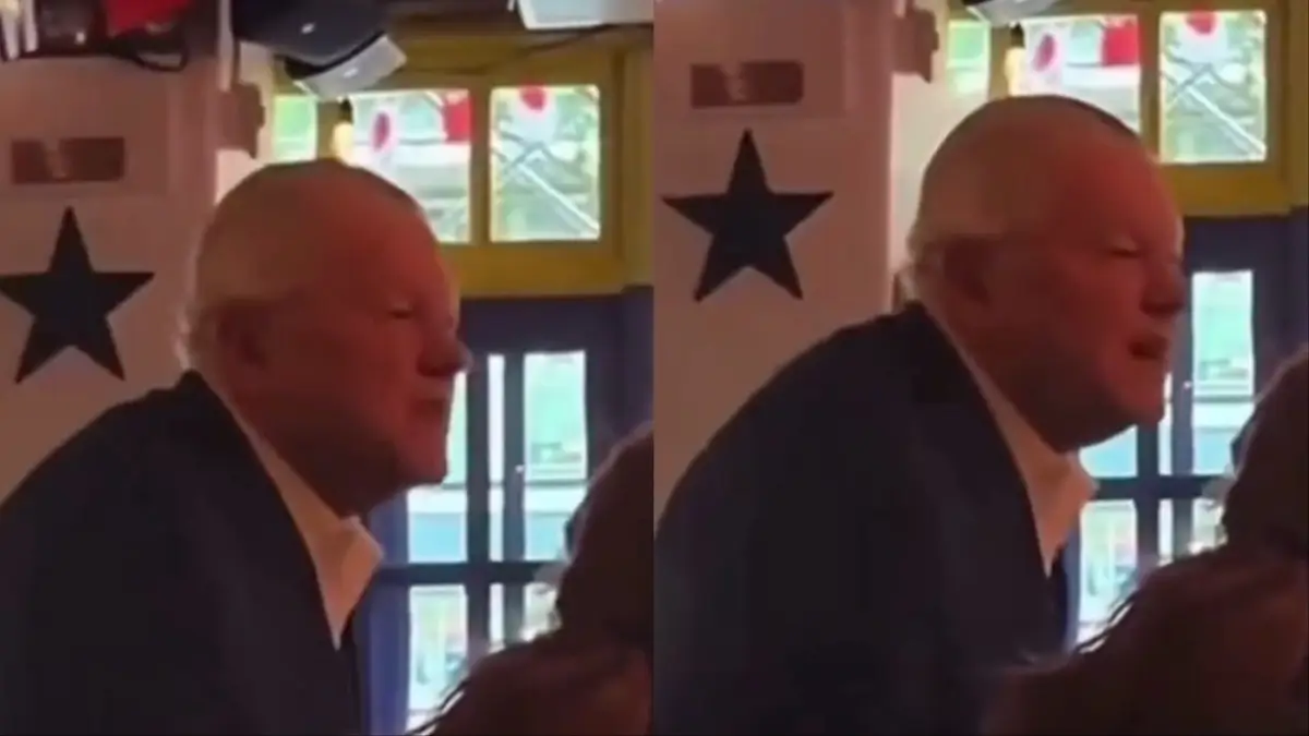 A brief clip of an unidentified white man hurling the N-word with a hard R at a restaurant has made the rounds online, leaving many viewers with