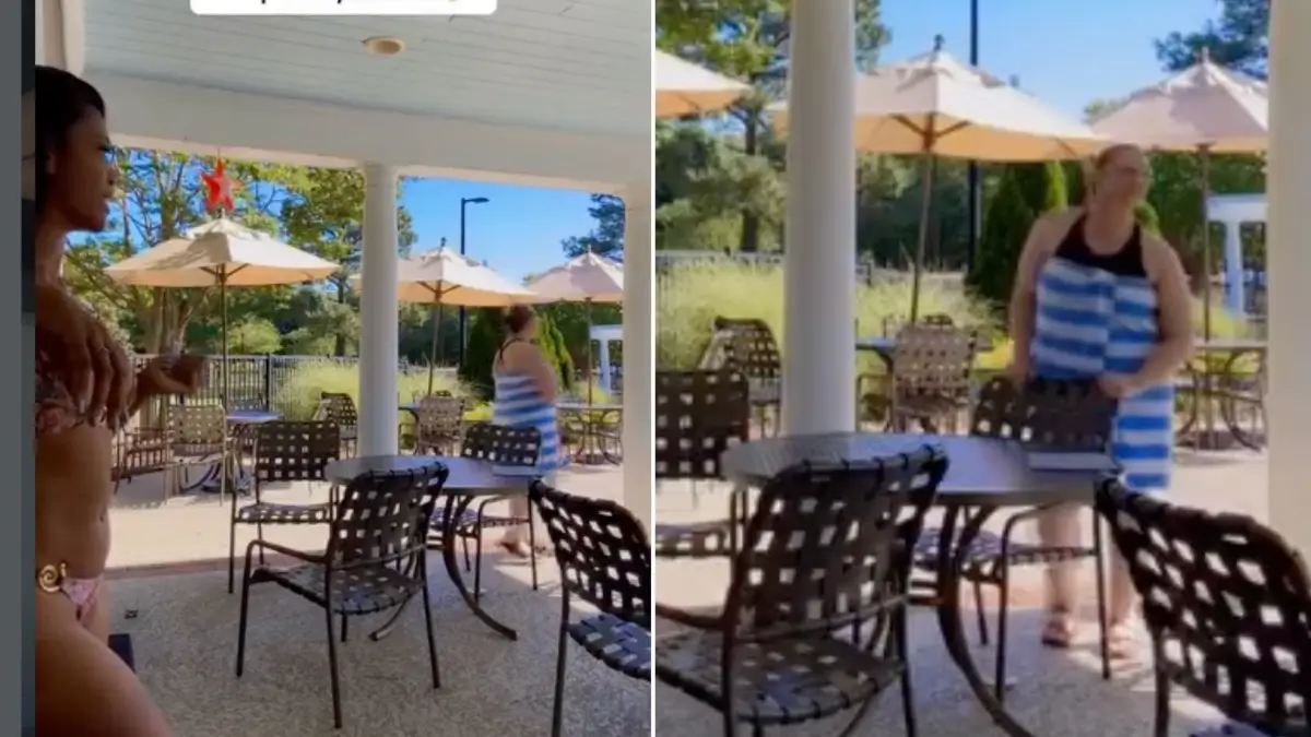 Insecure White Woman Confronts Black Women Taking Photos at Public Because Her Husband and Children Were Around, Video Shows