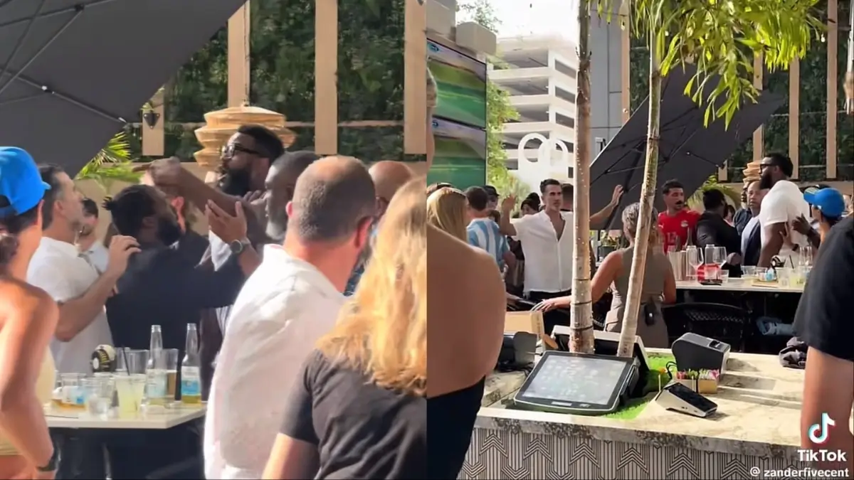 They’ll say it was a misunderstanding. A group of Black soccer fans enjoying a World Cup watch party at a swanky Atlanta bar reportedly caught a man from