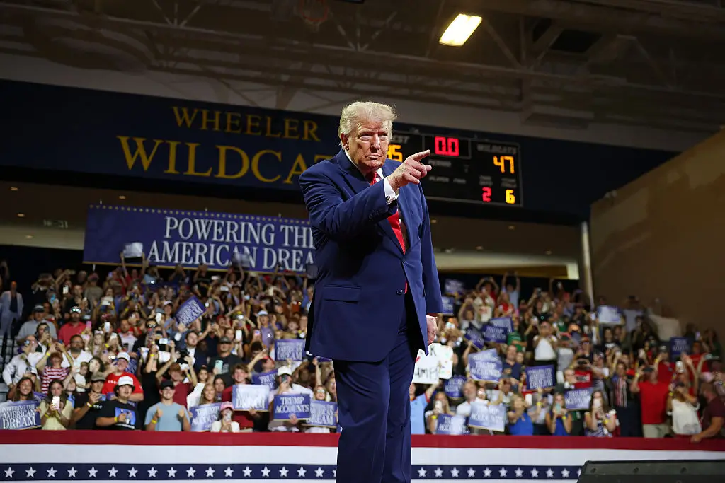 Trump Goes Full Racist at Georgia Rally, Fist-Pumping the Crowd Into a 'Disrespectful Chant — Then Drops Two Words That Blew It All Up