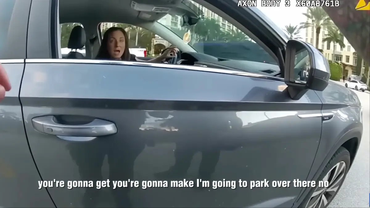 When it comes to dramatic arrests, this one is for the books. Police bodycam footage reemerged of a bratty Palm Beach woman who refused to comply with