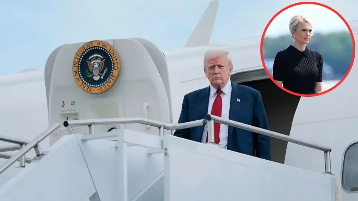 Natalie Harp’s apparent attempt to dodge cameras after melania fight