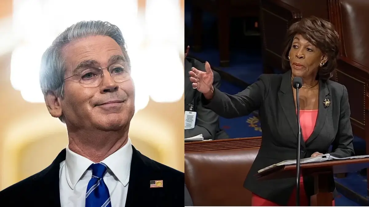 Maxine Waters Corners Bessent on Live TV, Then Fires Off the 5-Word Line That Ends Him