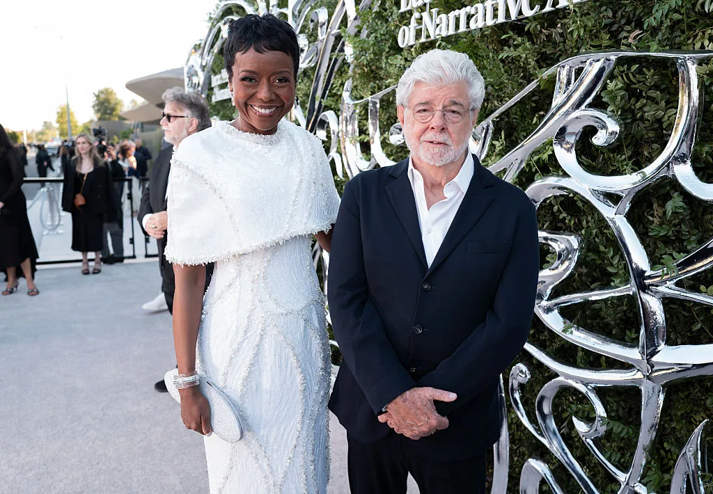 George Lucas’ Wife Dresses Like a Bride for His $1 Billion Museum Unveiling — Then Spills the Secret That Had Him Worried for Weeks