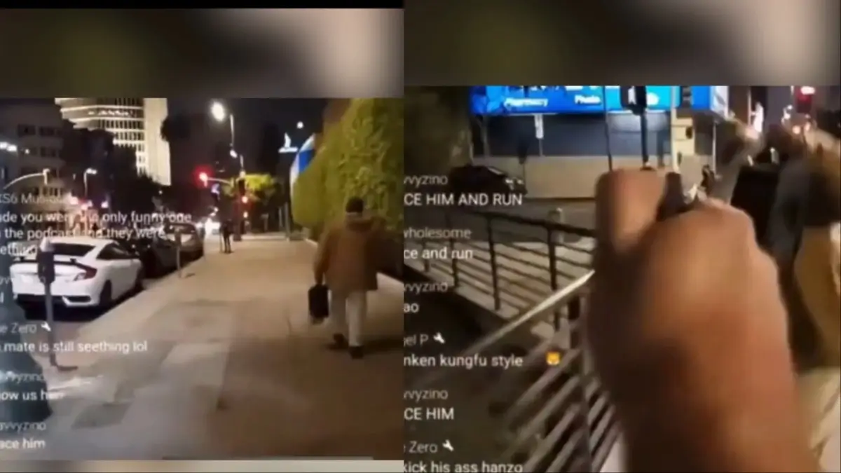 ‘What You Doing, Man!’: Resurfaced Livestream Shows White Streamer Macing Older Black Man, Then Falsely Accusing Him of Having a Gun