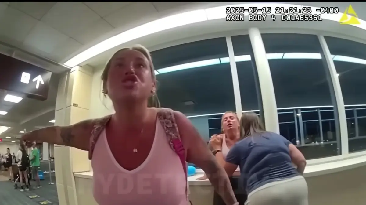 Two Sisters Accused of Shoving Frontier Flight Attendant Then Telling Police She 'Faked' Her Injury After Drunken Outburst, Bodycam Footage Shows