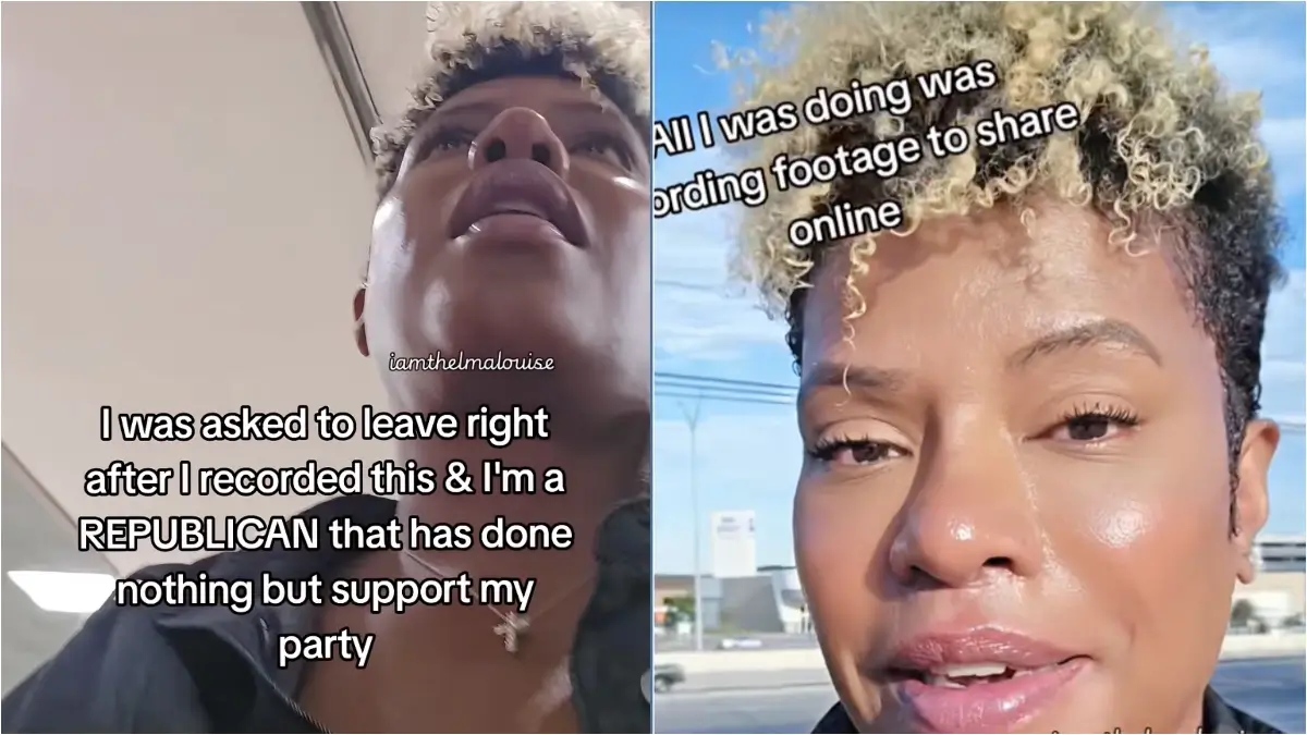 Black conservative influencer Thelma Louise spent two hours driving to a Texas political rally, eager to support a Republican Senate candidate she had