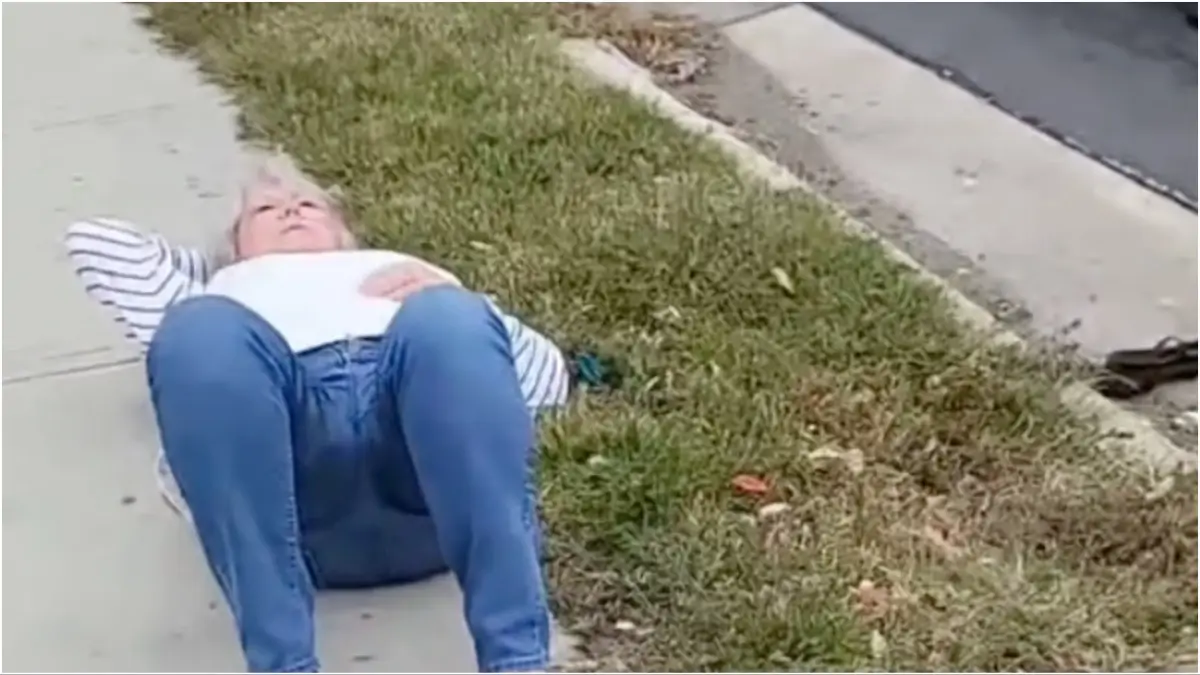 White Woman Slaps Black Trump Protester, Falsely Accuses Him of Stealing and Learns the Hard Way