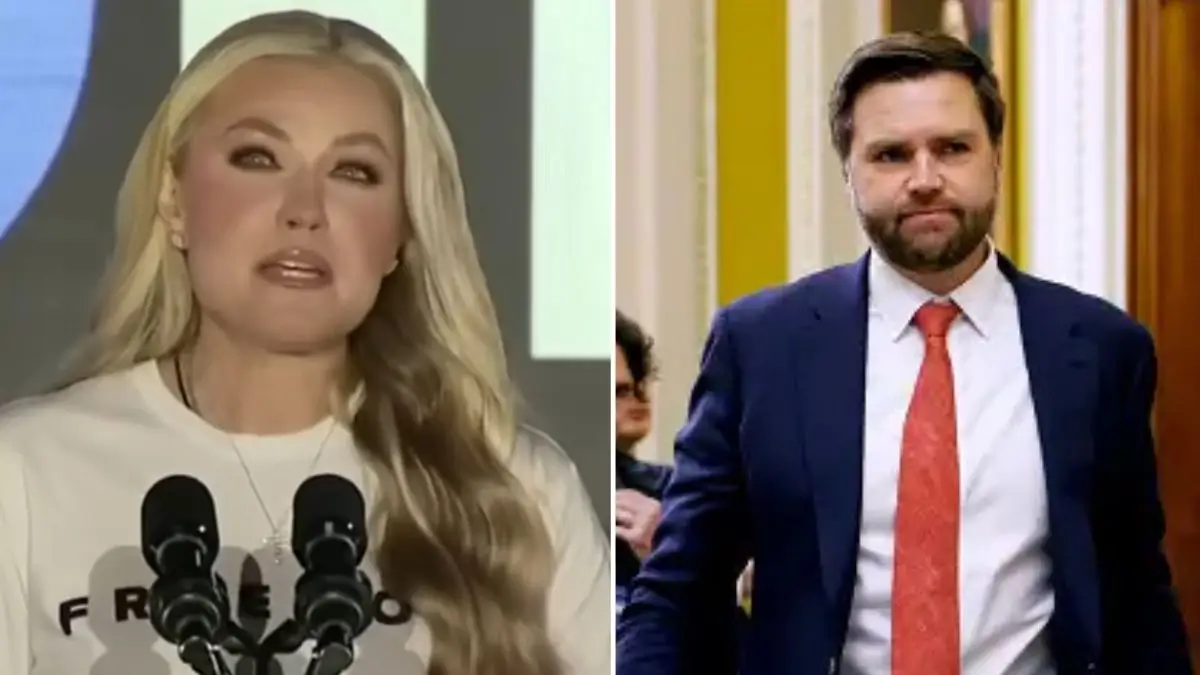 Charlie Kirk’s Widow Goes Viral for Skin-Tight Leather Pants And Flirty Stage Moment with JD Vance Charlie Kirk’s Widow Goes Viral for Skin-Tight Leather Pants And Flirty Stage Moment with JD Vance