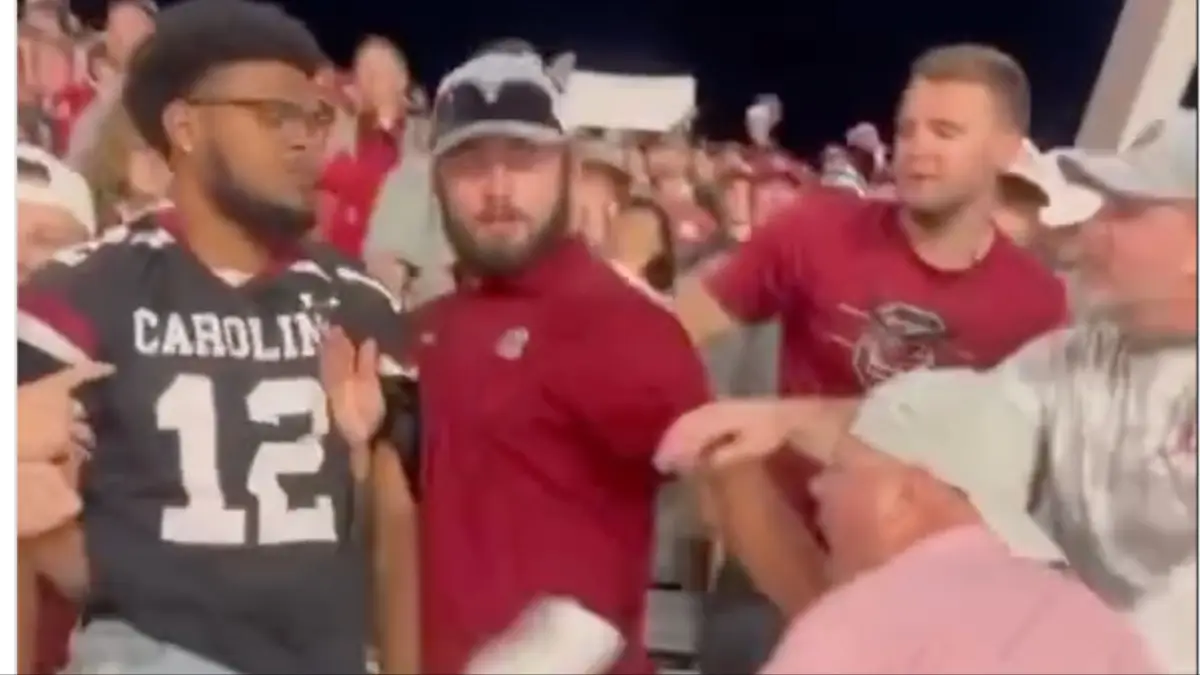Black Man Escorted Out of College Football Game Was Defending Himself Against Aggressive Fan Who Had a Different Fate