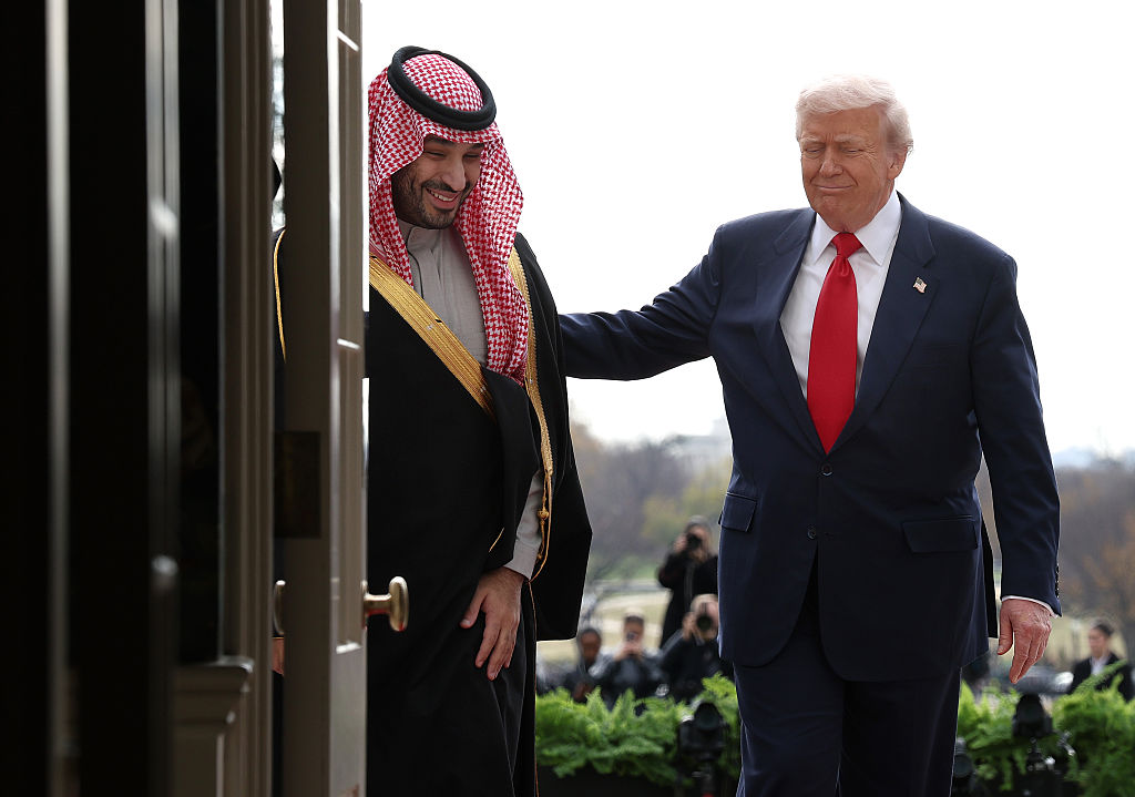 Trump’s ‘SAVAGE’ Dig at Biden In Front Of Saudi Crown Prince Takes a Turn When People Zero In On the Pad In His Pants
