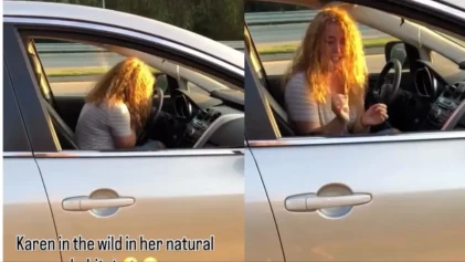 White Woman Accused of Causing Collision Turns On Tantrum and Tears In Viral Video