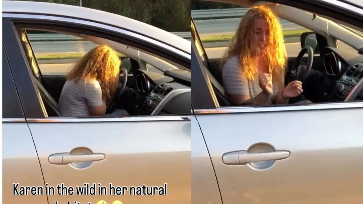 White Woman Accused of Causing Collision Turns On Tantrum and Tears In Viral Video
