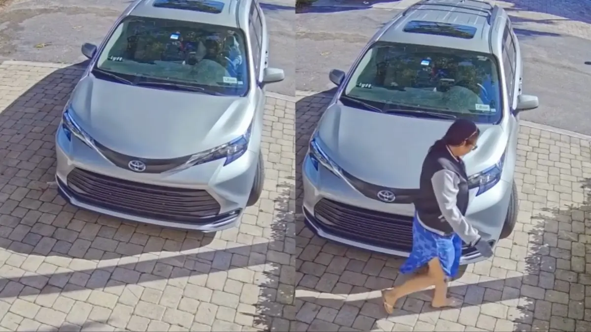 Black Florida Homeowner Horrified After Random Rideshare Driver Defecated In His Driveway In Surveillance Video Black Florida Homeowner Horrified After Random Rideshare Driver Defecated In His Driveway In Surveillance Video