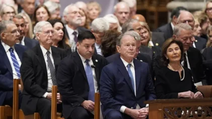 ‘Why Did His Tailor Do This’: George W. Bush's Appearance at Dick Cheney's Funeral Has Fans Zooming In for All the Wrong Reasons After Noticing His Pants Don't Touch His Ankles