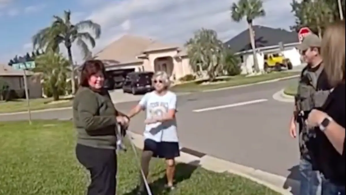 Stunned Neighbor Thinks Cops Are Pranking Her as They Arrest Woman on Camera for Kidnapping Her Own Daughter 40 Years Ago